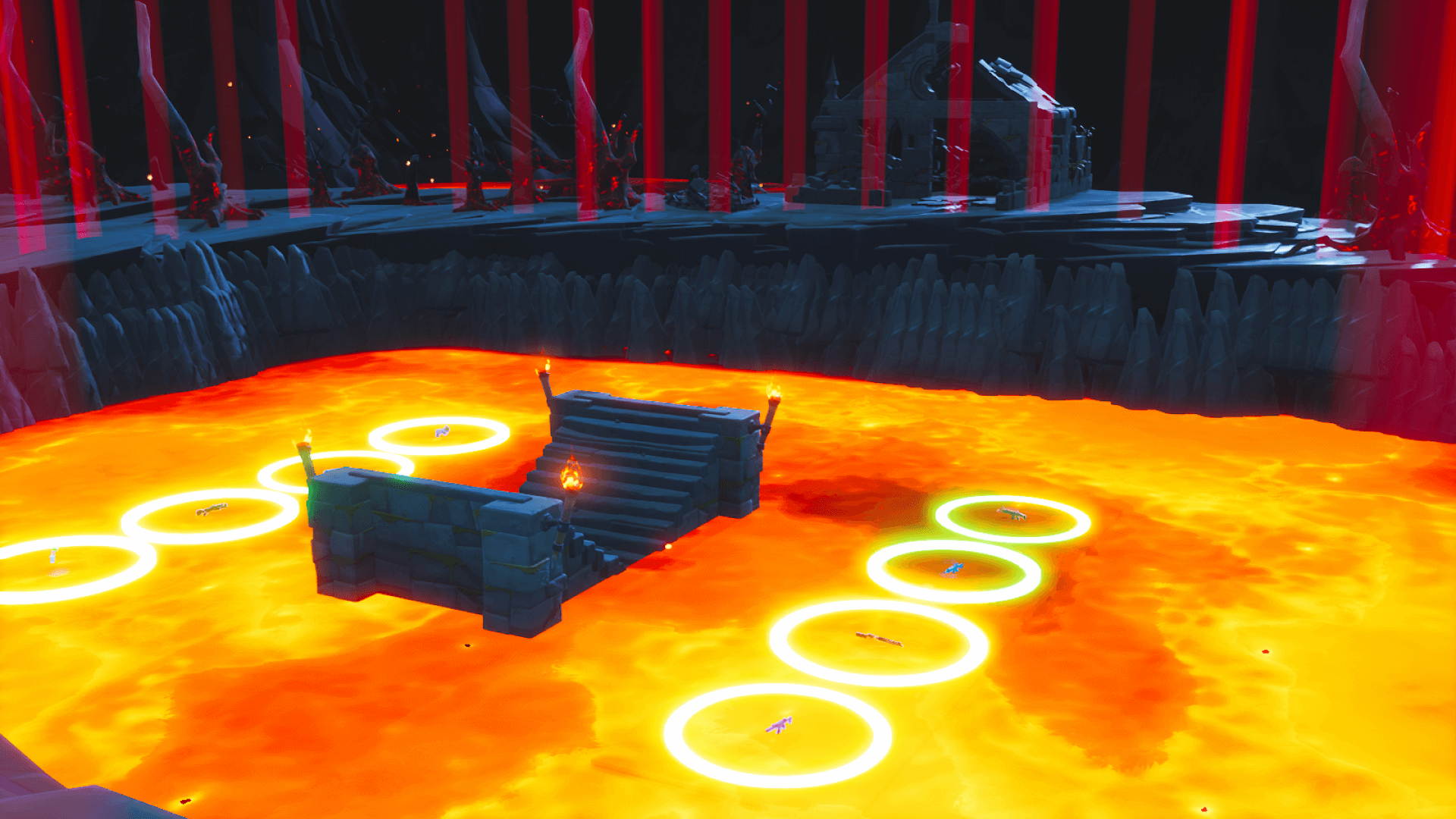 LOPTOV'S LAVA 1V1 MAP (NIGHT)