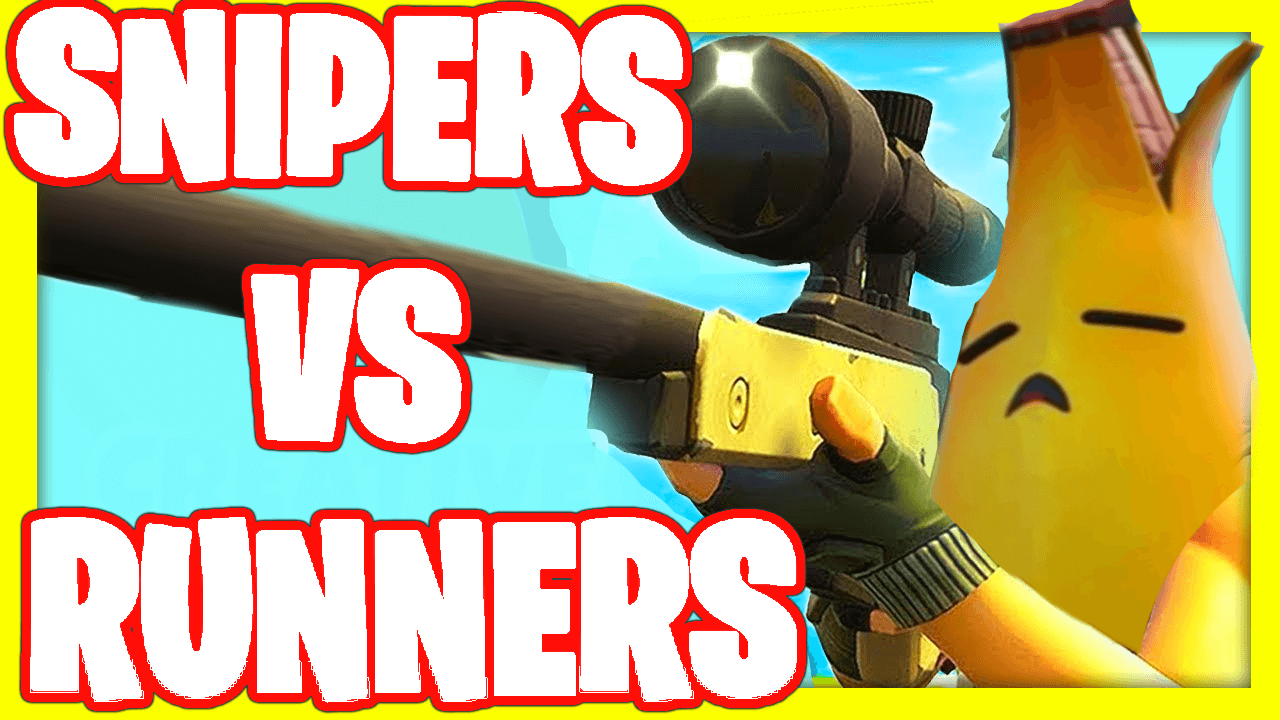 Snipers VS Runners - Fortnite Creative Map Code - Dropnite